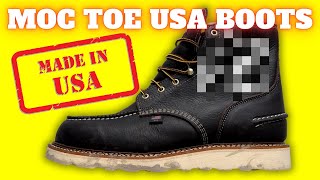 Ranking the Best Moc Toe Boots Made in the USA by Price (from cheapest to most expensive)