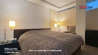 ❗️STUNNING Panoramic Views 🥊 Luxurious 3-Bedroom Condo in Vancouver 🌟1801-2411 HEATHER ST, VANCOUVER