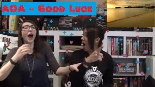 AOA - Good Luck Reaction