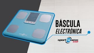 Conoce la Báscula Electrónica con sensores de Precisión de Peso- Sportfitness Shop