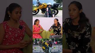 #helmet ⛑️ இல்லாம #bike எடுக்க மாட்டோம்🤯🔥Stunt Rider Oviya Interview | Gems of Pondy #biker