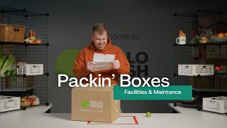 Episode: 4 Packin' Boxes | Facilities & Maintenance | HelloFresh UK