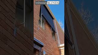 Fixed guided awning installation Malvern Victoria | InDesign Blinds Australia