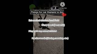 Things for cat therians to do! #therian #therianthropy #therians #otherkin #alterhuman