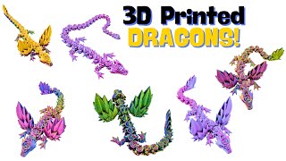 Awesome 3D Printed Dragons