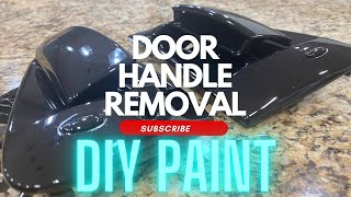 370z Door Handle PAINT DIY | DOOR HANDLE REMOVAL | #370z #nismo #diy #nissan #car