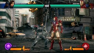 MARVEL VS. CAPCOM: INFINITE Winter Soldier Combo