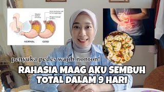 RAHASIA MAAG AKU SEMBUH TOTAL DALAM 9 HARI