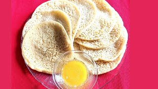 Crêpes aux mille trous (J'essaye de préparer les Bahrir)