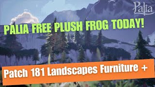 Palia Patch 181 FREE Log In FROG reward today to 7-9! See all 3 Plot Landscapes, Furnishings Plus