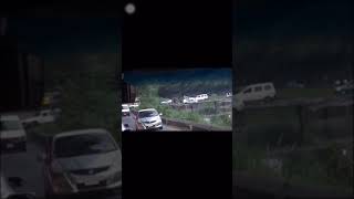 Car Almost Fall Off Flat Bridge Yesterday In Jamaica