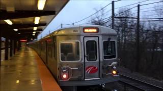 PM Rush Hour NJ Transit & PATCO Speedline Action @ Woodcrest Station