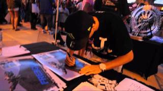 MX R4TC: Jarryd McNeil (FMX) signing autographs @ Wahoos Temecula