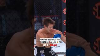 Sound on so you can hear the crack #mma #muaythai #kickboxing #boxing #kick #nose #ko #knockout