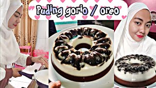 Murah tapi terlihat mevvah puding susu coklat biskuit gorio 1000an