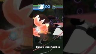 BARYON MODE COMBOS!!!! #narutostormconnections