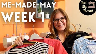 What I Sewed and Wore for the First Week of Me-Made-May 2022