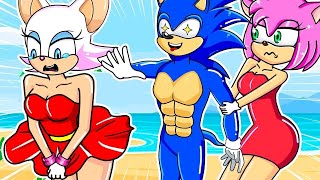 rROUGE or AMy - SONIC COMEDY 2D -  FUNNY