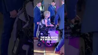 This mom in wheelchair dance with son at his wedding ❤️