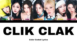 BABYMONSTER - CLIK CLAK Color Coded Lyrics