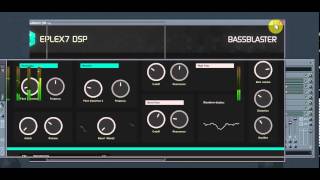 Electro House / Dubstep tutorial with VST effect Bass Synth Generator - Eplex7 Bassblaster plug-in