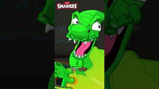 Dinosaur Arcade Video Games?! @Smashers #cartoonsforkids #cartoons #forkids #funnyvideos #dinosaur