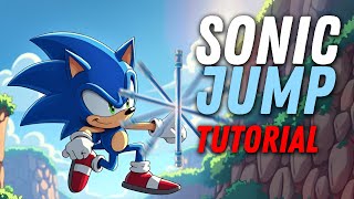 Sonic jump tutorial