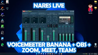 🔴En Vivo - "Voicemeeter y su integración con OBS + ZOOM, Meet, Teams" | 06/10/2021