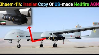 Ghaem 114 is Iranian copy of the American-made AGM-114 Hellfire  air-to-surface missile#iran #usa