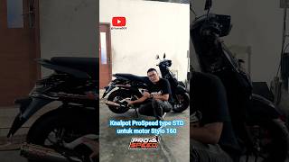 Knalpot @ProSpeedExhaustOfficial std untuk motor Honda Stylo 160