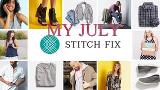 #stitchfix #stitchfixunboxing #fashion MY JULY STITCH FIX BOX/TRY-ON