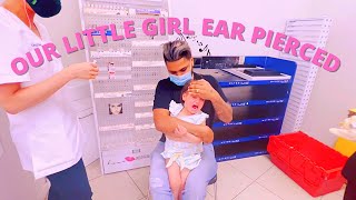 Our Little Princess Ear Piercings | Lubana Family | Daily Vlogs  | Nz