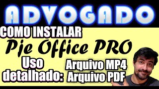 PJe Office PRO como BAIXAR , como FAZER DOWNLOAD PJeOffice PRO, como INSTALAR PJe Office Pro