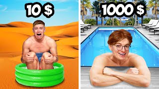 $10 vs $1000 Pool-Party!