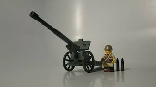 Brickmania Review | Type-92 105mm Field Gun