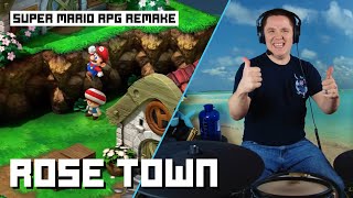 "Rose Town" From Super Mario RPG Remake On Drums!