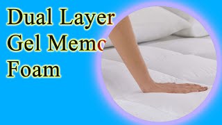 Dual Layer Gel Memory Foam