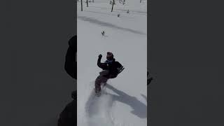 Backcountry snowboarding in the Panhandle of Idaho