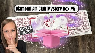 Diamond Art Club Mystery Box #5 🎉 Spoilers 👀