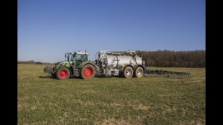 Fendt 724 vario + Kumm Technik KTR 16,5 + Bomech Farmer 15