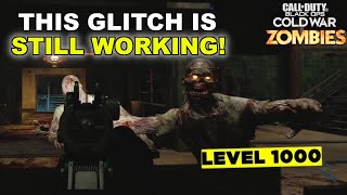 INSANE SOLO XP GLITCH! COLD WAR ZOMBIES GLITCHES! UNLOCK XP & WEAPON XP! COD ZOMBIES