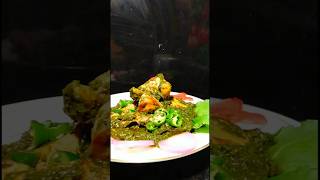 Daba Style Palak Goshat !! Simple palak Goshat recipe  #shorts #asmr #asmrsounds #easy