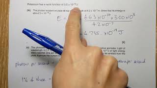 Wk4 Sat2: Photoelectric effect question