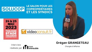 Vidéosurveillance en copropriété : VIDEOCONSULT au Solucop Toulouse 2023