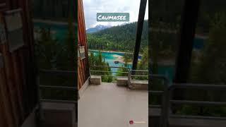 Caumasee The Magical Alpine Lake in Switzerland 🇨🇭|#shorts #youtube_shorts#switzerland #indiancouple