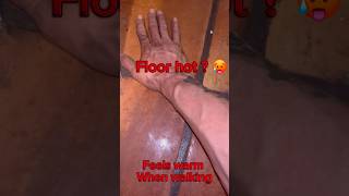 Floor Hot #plumbing