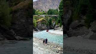 Shotover Jet Boat Ride In Queenstown, New Zealand