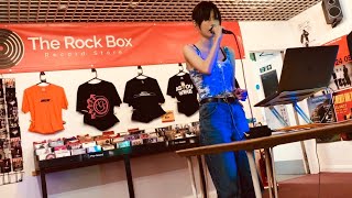 Utsugi Music of Japan AMAZING Vocal Performance at The ROCK BOX Live In-Store Session with Scuff DJ