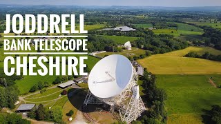 Jodrell Bank Telescope, Cheshire - Drones view from above