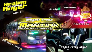 BUS ARTISNYA CIKARANG 🥰😍🥰 || TRIP PANTAI ANYER with MEGATI TRANS MANTIAK part 1